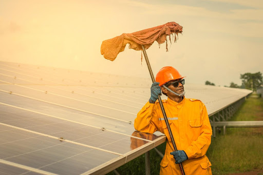 Solar Panel Cleaning System of 2023